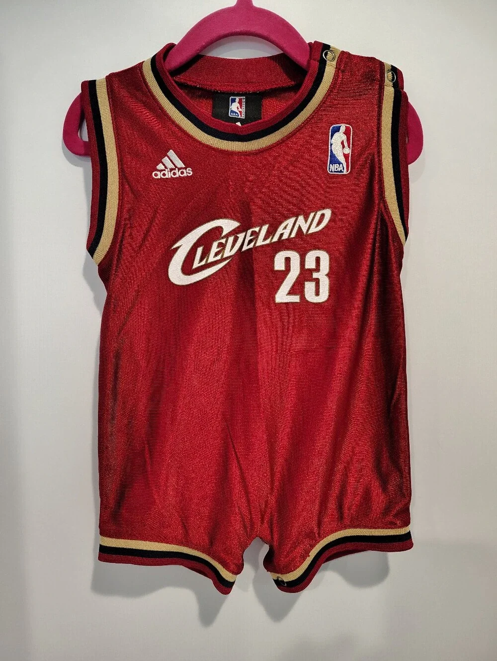 LeBron James Cleveland Cavaliers Jersey Romper